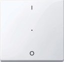 Schneider Electric System M MTN619325 Клавиша одиночная "I/O" (KNX, белая)