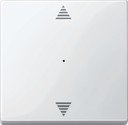 Schneider Electric System M MTN619419 Клавиша одиночная со стрелками вверх/вниз (KNX, полярно-белая)