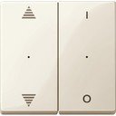 Schneider Electric System M MTN619644 Клавиша двойная "I/O" со стрелками вверх/вниз (KNX, бежевая)