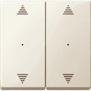 Schneider Electric System M MTN619744 Клавиша двойная со стрелками вверх/вниз (KNX, бежевая)