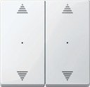 Schneider Electric System M MTN619719 Клавиша двойная со стрелками вверх/вниз (KNX, полярно-белая)