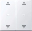 Schneider Electric System M MTN619725 Клавиша двойная со стрелками вверх/вниз (KNX, белая)
