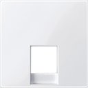 Schneider Electric System M MTN469625 Крышка розетки телефонной (RJ11/RJ12, белая)