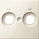 Schneider Electric System M MTN299944 Крышка розетки телевизионной (2xTV/Radio, бежевая)