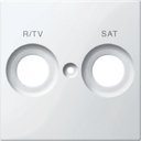 Schneider Electric System M MTN299819 Крышка розетки телевизионной (Radio/TV+SAT, полярно-белая)