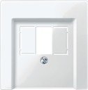 Schneider Electric System M MTN296019 Крышка розетки информационной (Audio/USB, полярно-белая)