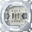 Schneider Electric System M QuickFlex MTN3151-0000 Выключатель однокнопочный с размыкающим контактом (10 А, механизм, скрытая установка)