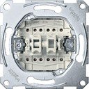 Schneider Electric System M QuickFlex MTN3626-0000 Переключатель двухклавишный (16 А, механизм, скрытая установка)