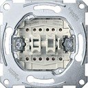 Schneider Electric System M QuickFlex MTN3128-0000 Переключатель двухкнопочный/клавишный (10 А, механизм, скрытая установка)