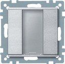 Schneider Electric System M Plus MTN627560 Выключатель однокнопочный (KNX, под рамку, индикация, скрытая установка, алюминий)
