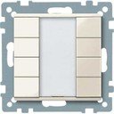 Schneider Electric System M Plus MTN617444 Выключатель четырехкнопочный (KNX, под рамку, индикация, скрытая установка, бежевый)