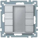 Schneider Electric System M Plus MTN627860 Выключатель четырехкнопочный (KNX, под рамку, индикация, скрытая установка, алюминий)