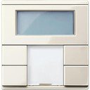 Schneider Electric System M Plus MTN6212-0344 Выключатель двухкнопочный с терморегулятором (KNX, под рамку, индикация, скрытая установка, бежевый)
