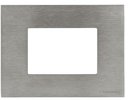 ABB Zenit 2CLA247300N4001 Рамка 1.5 поста итальянского стандарта (3 модуля, сталь)
