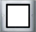 Schneider Electric Merten Aquadesign MTN401160 Рамка 1-постовая (IP44, универсальная, винтовое крепление, алюминий)