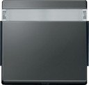 Schneider Electric Merten Aquadesign MTN343914 Клавиша одиночная с полем для надписи (IP44, антрацит)