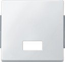 Schneider Electric Merten Aquadesign MTN343819 Клавиша одиночная с окошком для символа (IP44, полярно-белая)
