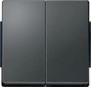 Schneider Electric Merten Aquadesign MTN343514 Клавиша двойная (IP44, антрацит)