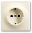 ABB Impuls 2011-0-3844 Розетка Schuko (16A, под рамку, с/у, з/к, слоновая кость)