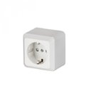 ABB Jussi 2TKA000660G1 Розетка SCHUKO (16 А, в сборе, открытая установка, з/к, белая)