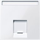 Schneider Electric System M MTN469825 Крышка розетки компьютерной (RJ45, шторка, поле для надписи, белая)