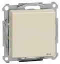Schneider Electric Merten M-Trend MTN2314-1344 Розетка с заземляющим контактом (IP44, 16 А, под рамку, крышка, скрытая установка, бежевая)