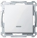 Schneider Electric Merten M-Trend MTN3131-1319 Выключатель одноклавишный (под рамку, подсветка, скрытая установка, белый)