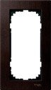 Schneider Electric Merten M-Elegance MTN4058-3471 Рамка 2-постовая (универсальная, без перегородки, венге)