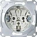 Schneider Electric System M MTN2300-0000 Розетка с заземляющим контактом (16 А, механизм, скрытая установка)