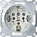 Schneider Electric System M MTN2400-0000 Розетка с заземляющим контактом (16 А, механизм, скрытая установка)