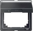 Schneider Electric Merten Aquadesign MTN516614 Рамка монтажная (IP44, крышка, поле для надписи, антрацит)