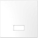 Schneider Electric Merten D-Life MTN3350-6035 Клавиша одиночная (окошко для символа, белый лотос)