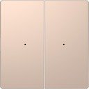 Schneider Electric Merten D-Life PlusLink MTN5220-6051 Клавиша двойная (шампань)