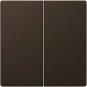 Schneider Electric Merten D-Life PlusLink MTN5220-6052 Клавиша двойная (мокко)