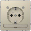 Schneider Electric Merten D-Life MTN2304-6033 Розетка с заземляющим контактом (16 А, под рамку, подсветка, шторки, скрытая установка, сахара)