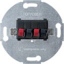 Schneider Electric System M MTN467014 Розетка аудио (2xAudio, под рамку, скрытая установка, антрацит)