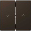 Schneider Electric Merten D-Life MTN3855-6052 Клавиша для жалюзи двойная (мокко)