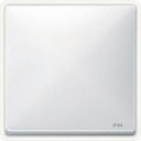 Schneider Electric Merten Artec/Antique MTN412019 Клавиша выключателя одиночная (IP44, полярно-белая)
