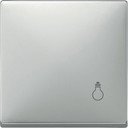 Schneider Electric Merten Artec/Antique MTN412946 Клавиша выключателя "Свет" одиночная (стальная)