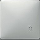 Schneider Electric Merten Artec/Antique MTN412846 Клавиша выключателя "Звонок" одиночная (стальная)