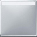 Schneider Electric Merten Artec/Antique MTN412360 Клавиша выключателя одиночная (поле для надписи, алюминий)