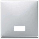 Schneider Electric Merten Artec/Antique MTN411860 Клавиша выключателя одиночная (окошко индикатора/символа, алюминий)