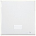 Schneider Electric Merten Artec/Antique MTN412719 Клавиша выключателя одиночная (IP44, окошко индикатора/символа, полярно-белая)