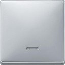 Schneider Electric Merten Artec/Antique MTN438060 Клавиша выключателя одиночная (линза индикатора, алюминий)