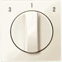 Schneider Electric Merten System M MTN567344 Передняя панель для роторного переключателя (бежевая)