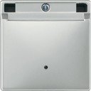 Schneider Electric Merten Artec/Antique MTN315346 Передняя панель выключателя с ключ-картой (стальная)