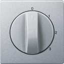 Schneider Electric Merten System M MTN437360 Передняя панель для роторного переключателя (трехступенчатая, алюминий)