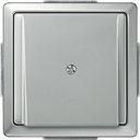 Schneider Electric Merten Artec/Antique MTN299346 Вывод кабеля (под рамку, скрытая установка, стальной)