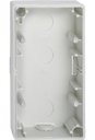 Schneider Electric Merten Artec MTN512219 Коробка двойная для наружного монтажа (универсальная, полярно-белая)