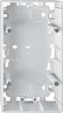 Schneider Electric Merten Artec MTN513619 Коробка двойная для наружного монтажа (универсальная, полярно-белая)